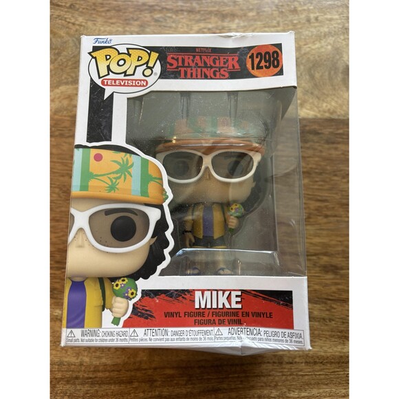 Funko Other - Funko Pop Television Stranger Things Mike #1298 Vinyl Figure Netflix Collectible